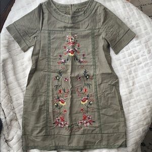BOHO Dress w/ Embroidery